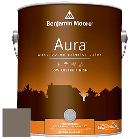 Benjamin Moore Aura 634 Waterborne Exterior Low Lustre Finish краска цвет 980 Woodcliff Lake