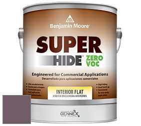 Benjamin Moore 355 Super Hide Zero Voc Interior Flat краска цвет AF-630 