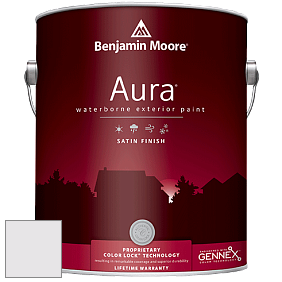 Benjamin Moore Aura 631 Waterborne Exterior Satin Finish краска цвет 882 Feathered Violet