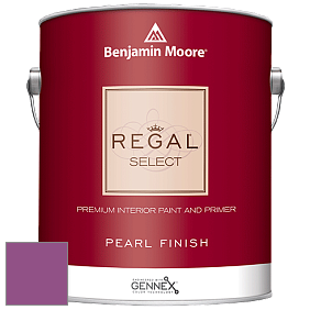 Benjamin Moore 550 Regal Select Waterborne Interior Pearl Finish краска цвет 2074-30 Twilight Magenta