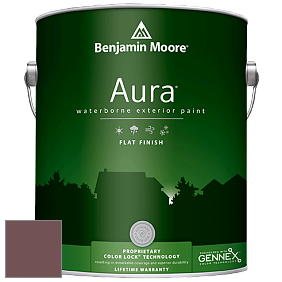Benjamin Moore Aura 629 Waterborne Exterior Flat Finish краска цвет HC-61 BM HC-61
