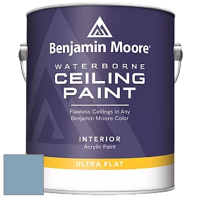 Benjamin Moore 508 Waterborne Ceiling Paint краска для потолков цвет 838 Denim Wash