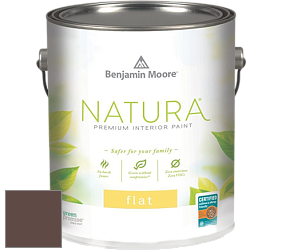 Benjamin Moore 512 Natura Interior Flat Finish матовая краска цвет 2113-20 Pine Cone Brown