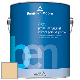 Benjamin Moore Ben W626 Premium Interior Latex Eggshell краска цвет 207 Vellum