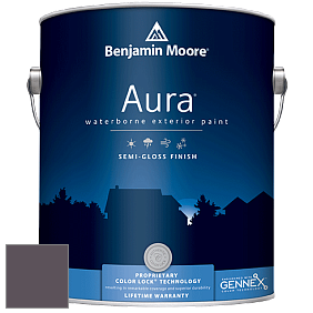 Benjamin Moore Aura 632 Waterborne Exterior Semi-Gloss Finish краска цвет AF-645 
