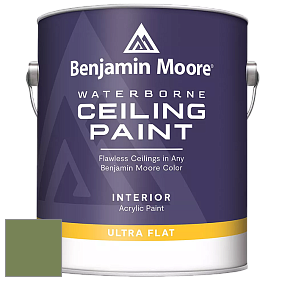 Benjamin Moore 508 Waterborne Ceiling Paint краска для потолков цвет 546 Courtyard Green