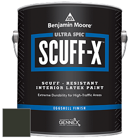 Benjamin Moore 485 Ultra Spec SCUFF-X Interior Eggshell Finish краска цвет RAL 6008 