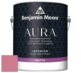 Benjamin Moore Aura 522 Interior Paint - Matte краска цвет 1341 Secret Rendezvous