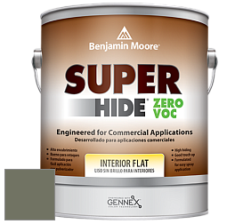Benjamin Moore 355 Super Hide Zero Voc Interior Flat краска цвет NCS S 6010-G50Y 