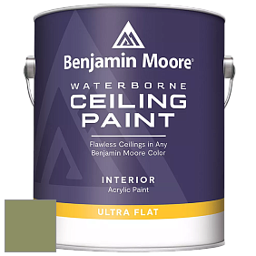 Benjamin Moore 508 Waterborne Ceiling Paint краска для потолков цвет 433 Forest Hills Green
