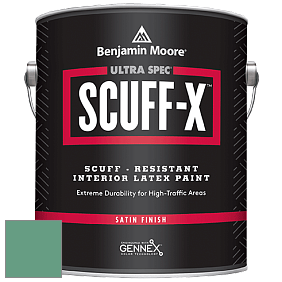 Benjamin Moore 486 Ultra Spec SCUFF-X Interior Satin Finish краска цвет 622 Alpine Trail
