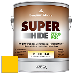 Benjamin Moore 355 Super Hide Zero Voc Interior Flat краска цвет NCS S 0580-Y 