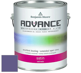 Benjamin Moore 792 Advance Interior Paint-Satin эмаль цвет 1400 Your Majesty