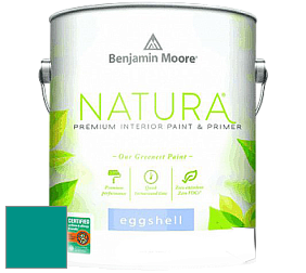 Benjamin Moore 513 Natura Interior Eggshell Finish краска с блеском цвет 665 Gulf Shores