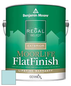 Benjamin Moore W105 Regal Select Exterior Paint-MoorLife Flat Finish краска цвет 750 Seabrook