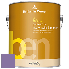Benjamin Moore Ben W625 Premium Interior Latex Flat краска цвет RAL 4011 