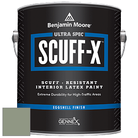 Benjamin Moore 485 Ultra Spec SCUFF-X Interior Eggshell Finish краска цвет 467 High Park