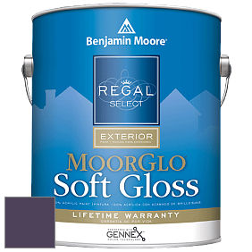 Benjamin Moore W096 Regal Select Exterior Paint-Moor GloSoft Gloss Finish краска цвет 2071-10 Exotic Purple