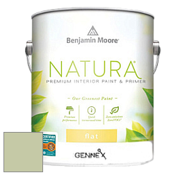 Benjamin Moore 514 Natura Interior Semi-Gloss Finish краска цвет 430 Landscape