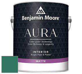 Benjamin Moore Aura 522 Interior Paint - Matte краска цвет RAL 6000 