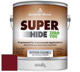 Benjamin Moore 357 Super Hide Zero Voc Interior Eggshell краска цвет RAL 3032 