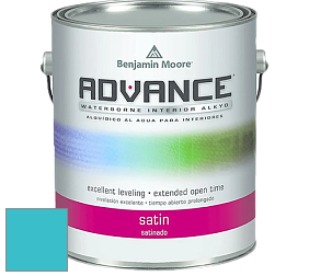 Benjamin Moore 792 Advance Interior Paint-Satin эмаль цвет NCS S 1050-B20G 