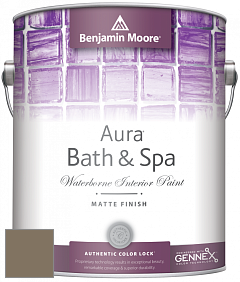 Benjamin Moore Aura 532 Bath & Spa Waterborne Interior Paint Matte Finish краска цвет 1533 Bayleaf