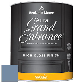 Benjamin Moore Aura 148 Grand Entrance High Gloss эмаль цвет 831 Stratford Blue
