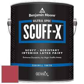 Benjamin Moore 485 Ultra Spec SCUFF-X Interior Eggshell Finish краска цвет 2003-20 Strawberry Red