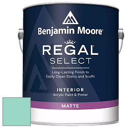 Benjamin Moore 548 IRegal Select Interior Paint - Matte краска цвет 2047-50 Shore House Green