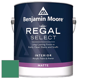 Benjamin Moore 548 IRegal Select Interior Paint - Matte краска цвет 594 Peridot