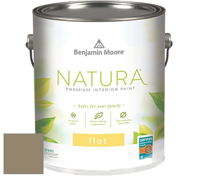 Benjamin Moore 512 Natura Interior Flat Finish матовая краска цвет 1532 Majestic Sage
