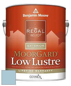 Benjamin Moore W103 Regal Select Exterior Paint-MoorGard Low Lustre Finish краска цвет 836 Sea View