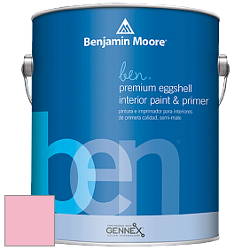 Benjamin Moore Ben W626 Premium Interior Latex Eggshell краска цвет 1325 Pure Pink