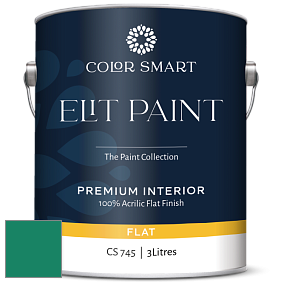 COLOR SMART CS 745 ELIT PAINT глубокоматовая моющаяся краска цвет 2046-20 Garden Green