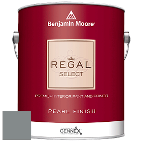 Benjamin Moore 550 Regal Select Waterborne Interior Pearl Finish краска цвет 1594 Shaker Gray