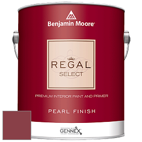 Benjamin Moore 550 Regal Select Waterborne Interior Pearl Finish краска цвет 2080-10 Raspberry Truffle