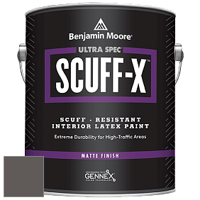 Benjamin Moore 484 Ultra Spec SCUFF-X Interior Matte Finish краска цвет AF-655 