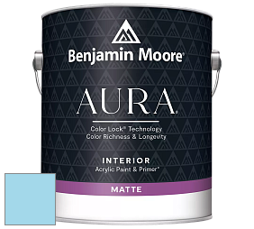 Benjamin Moore Aura 522 Interior Paint - Matte краска цвет 786 Highland Breeze
