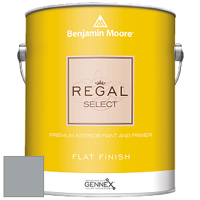 Benjamin Moore 547 Regal Select Waterborne Interior Flat Finish краска цвет 1606 Cobblestone Path