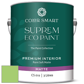 COLOR SMART CS 619 SUPREM ECO PAINT матовая краска цвет 2030-40 Spring Leaf