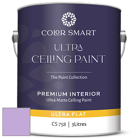 COLOR SMART CS 758 ULTRA CEILING PAINT ультраматовая краска цвет NCS S 1040-R50B 