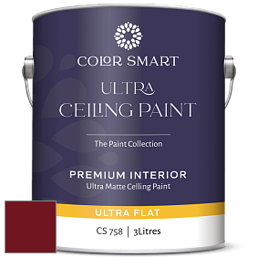 COLOR SMART CS 758 ULTRA CEILING PAINT ультраматовая краска цвет RAL 3032 