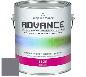 Benjamin Moore 792 Advance Interior Paint-Satin эмаль цвет AF-590 