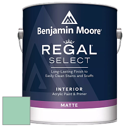 Benjamin Moore 548 IRegal Select Interior Paint - Matte краска цвет 585 Lady Liberty