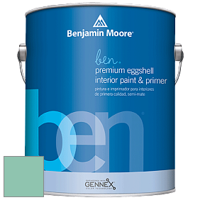 Benjamin Moore Ben W626 Premium Interior Latex Eggshell краска цвет 599 Brookdale Gardens