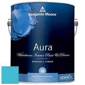 Benjamin Moore Aura 524 Waterborne Interior Eggshell Finish краска цвет NCS S 1050-B10G 