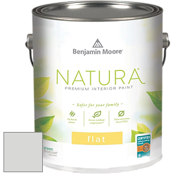 Benjamin Moore 512 Natura Interior Flat Finish матовая краска цвет 1611 Graytint