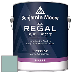 Benjamin Moore 548 IRegal Select Interior Paint - Matte краска цвет 710 Kensington Green