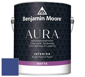Benjamin Moore Aura 522 Interior Paint - Matte краска цвет NCS S 4055-R70B 